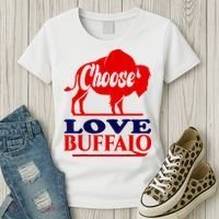 Strong Buffalo USA Pray For Buffalo Women's T-Shirt thumb 3
