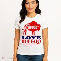 Strong Buffalo USA Pray For Buffalo Women's T-Shirt thumb 4