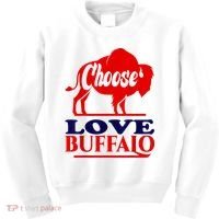 Strong Buffalo USA Pray For Buffalo Kids Sweatshirt thumb 0