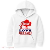 Strong Buffalo USA Pray For Buffalo Kids Hoodie thumb 0