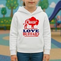 Strong Buffalo USA Pray For Buffalo Kids Hoodie thumb 3