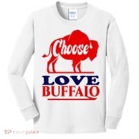 Strong Buffalo USA Pray For Buffalo Kids Long Sleeve Shirt thumb 0