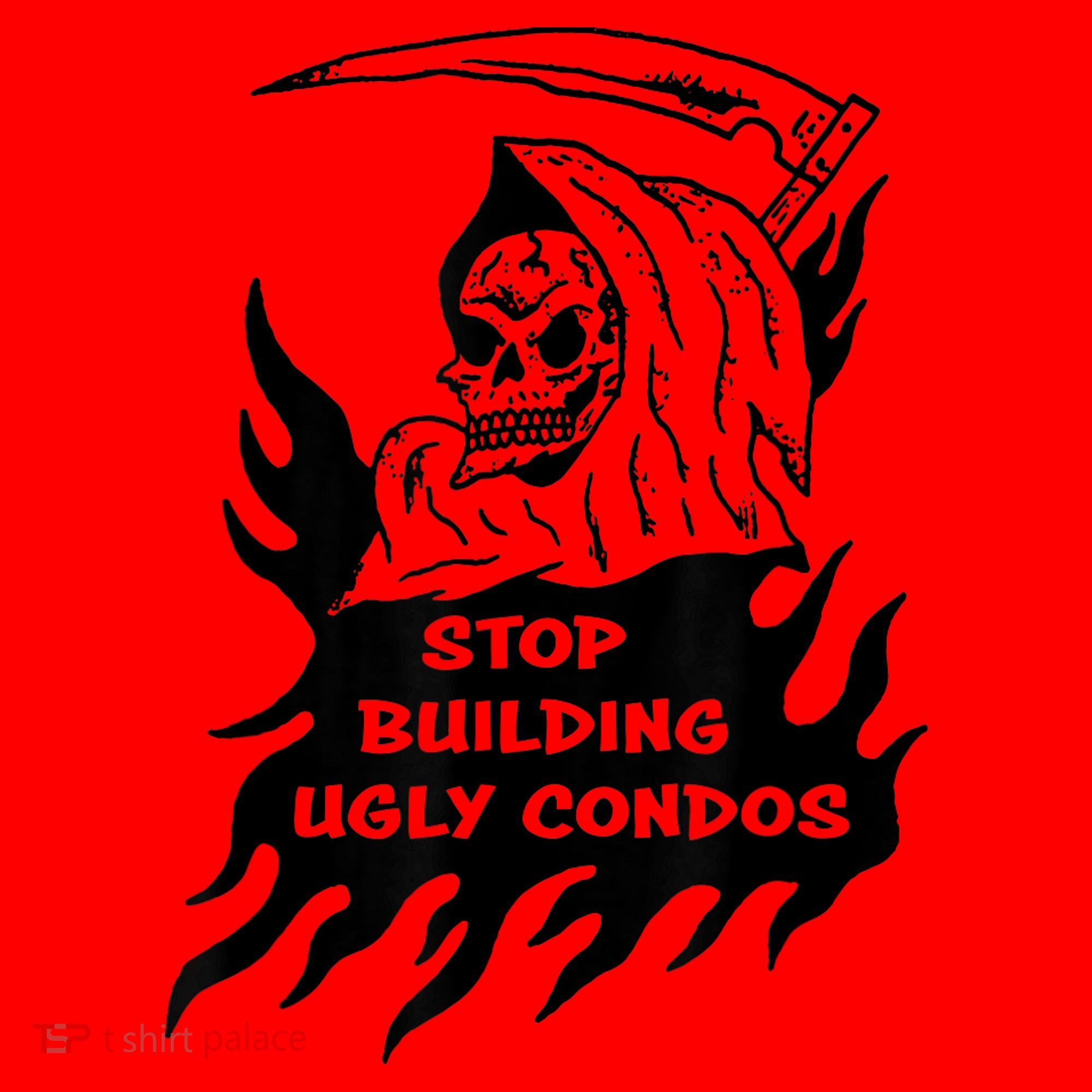 Stop building ugly condos Santa Hat