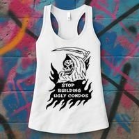 Stop building ugly condos Women's Tank Top thumb 3