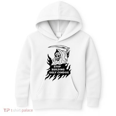 Stop building ugly condos Kids Hoodie