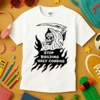 Stop building ugly condos Kids T-Shirt thumb 3