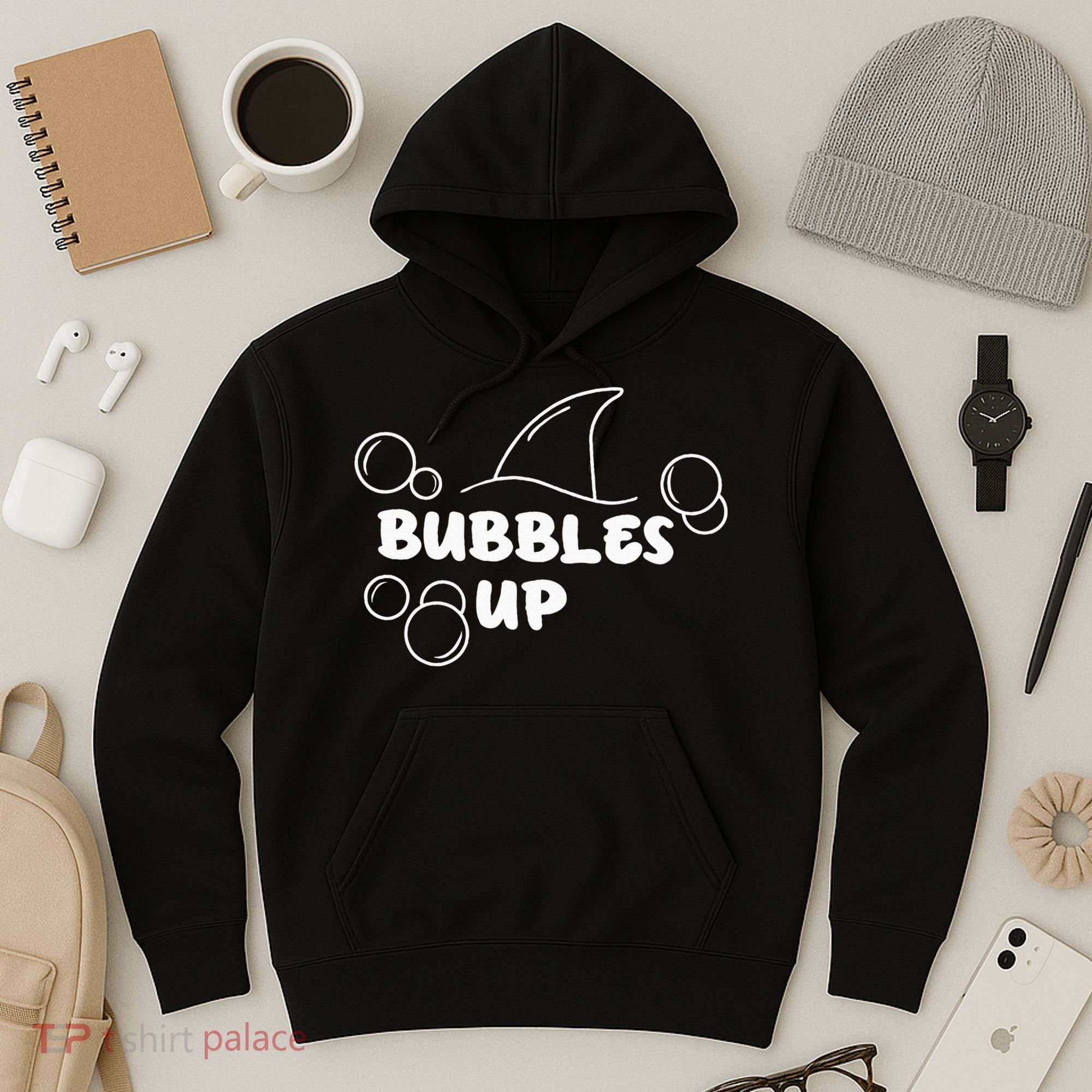 Shark Bubbles Up Hoodie