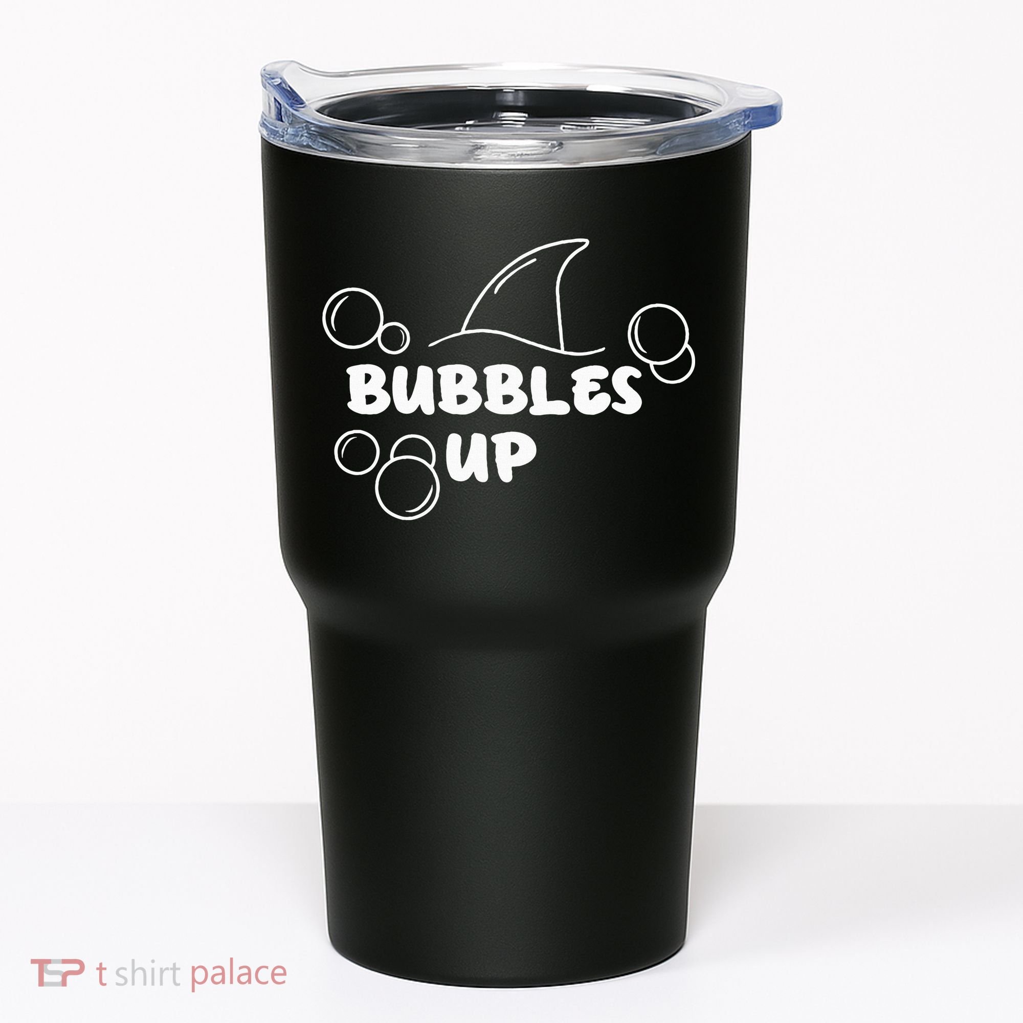 Shark Bubbles Up Tumbler