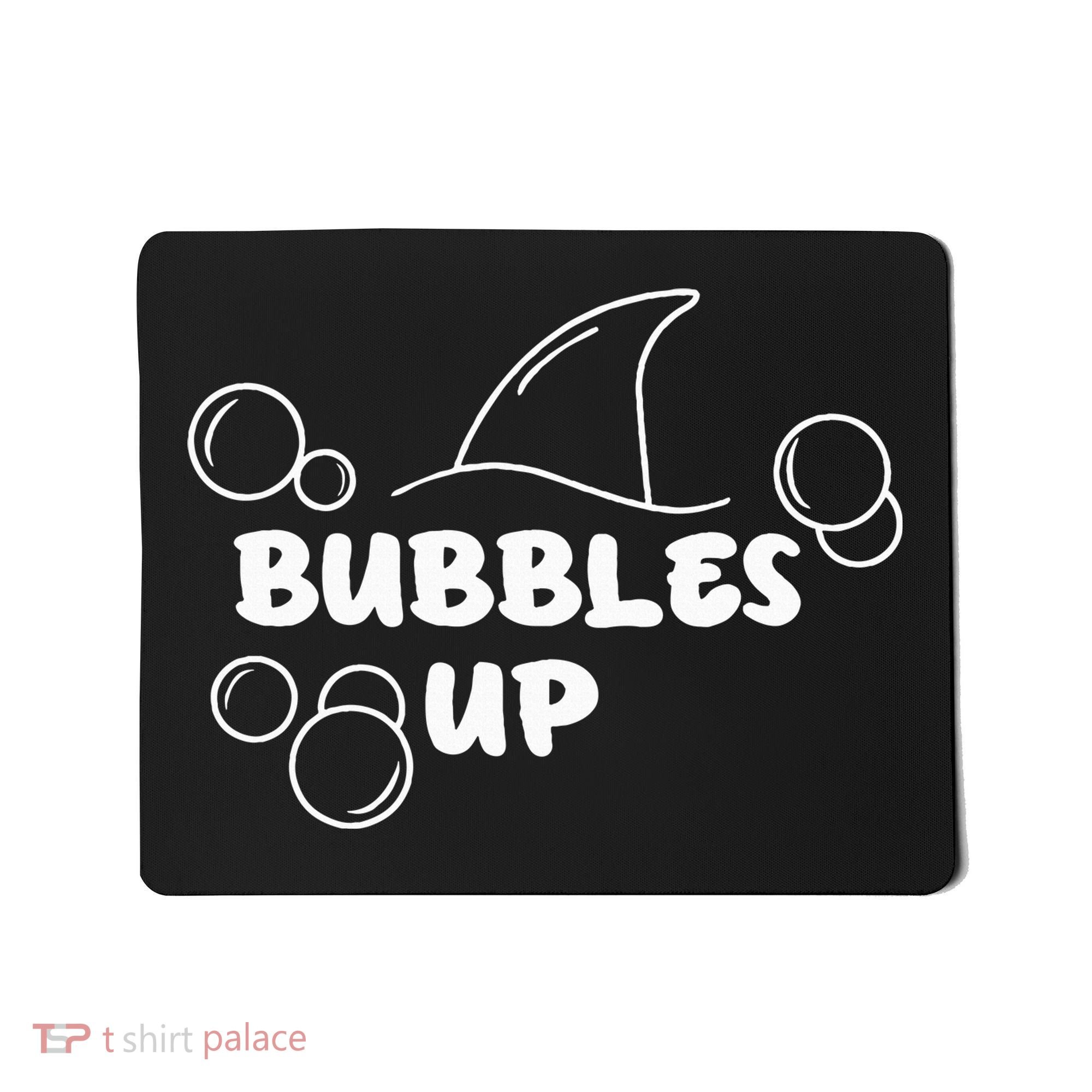 Shark Bubbles Up Mousepad