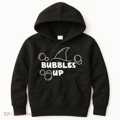 Shark Bubbles Up Kids Hoodie