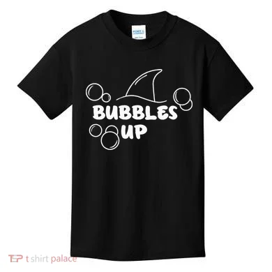 Shark Bubbles Up Kids T-Shirt