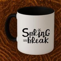 Spring Break Vacation Gift Coffee Mug thumb 2