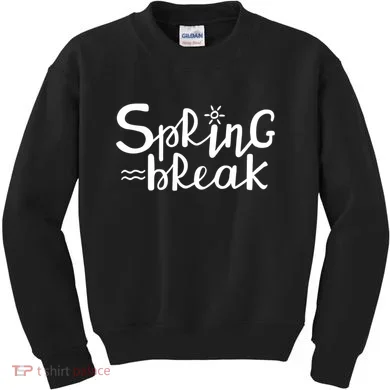 Spring Break Vacation Gift Kids Sweatshirt