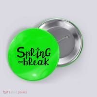 Spring Break Vacation Gift Button thumb 0