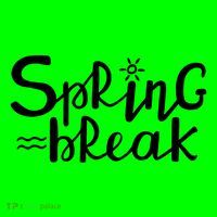 Spring Break Vacation Gift Button thumb 1