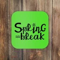 Spring Break Vacation Gift Coaster thumb 0