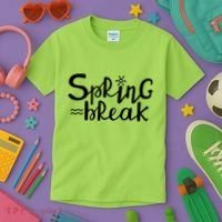 Spring Break Vacation Gift Kids T-Shirt thumb 3