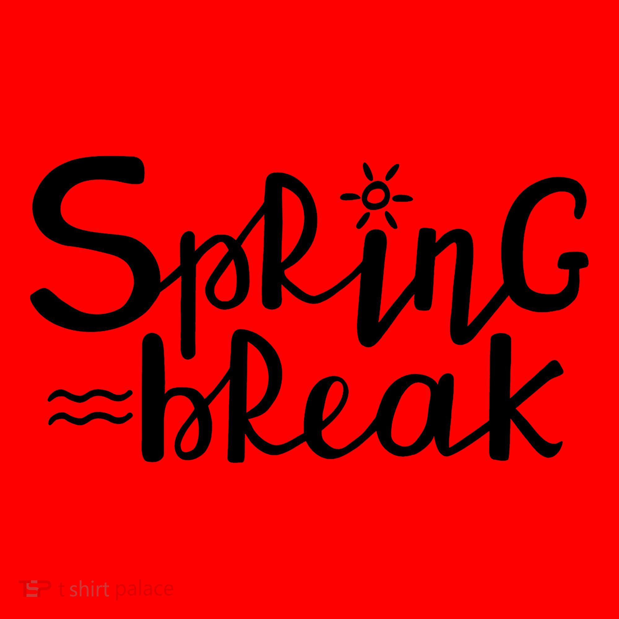 Spring Break Vacation Gift Santa Hat