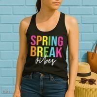 Spring Break Vibes Women's Tank Top thumb 2