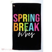 Spring Break Vibes Golf Towel thumb 0