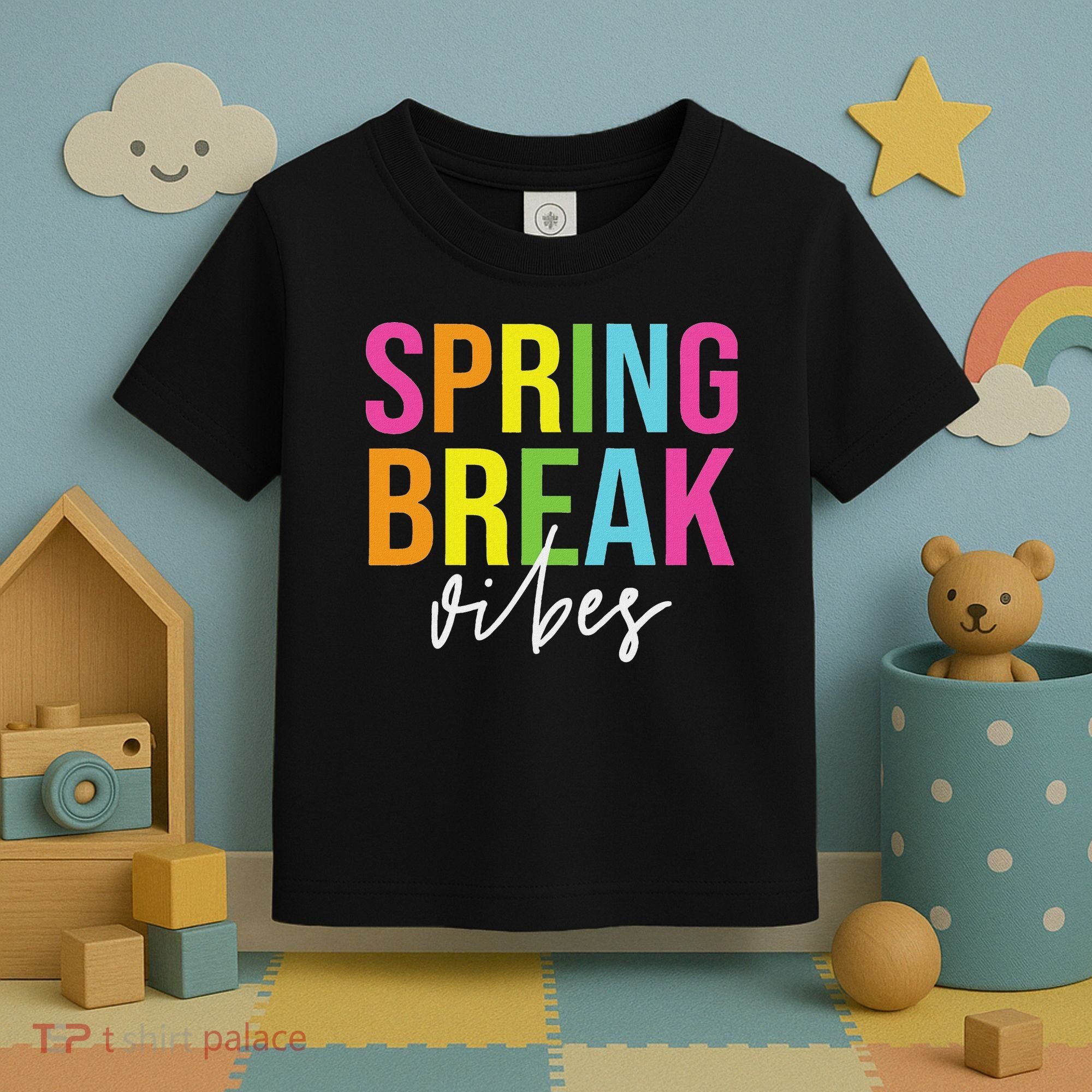 Spring Break Vibes Toddler T-Shirt