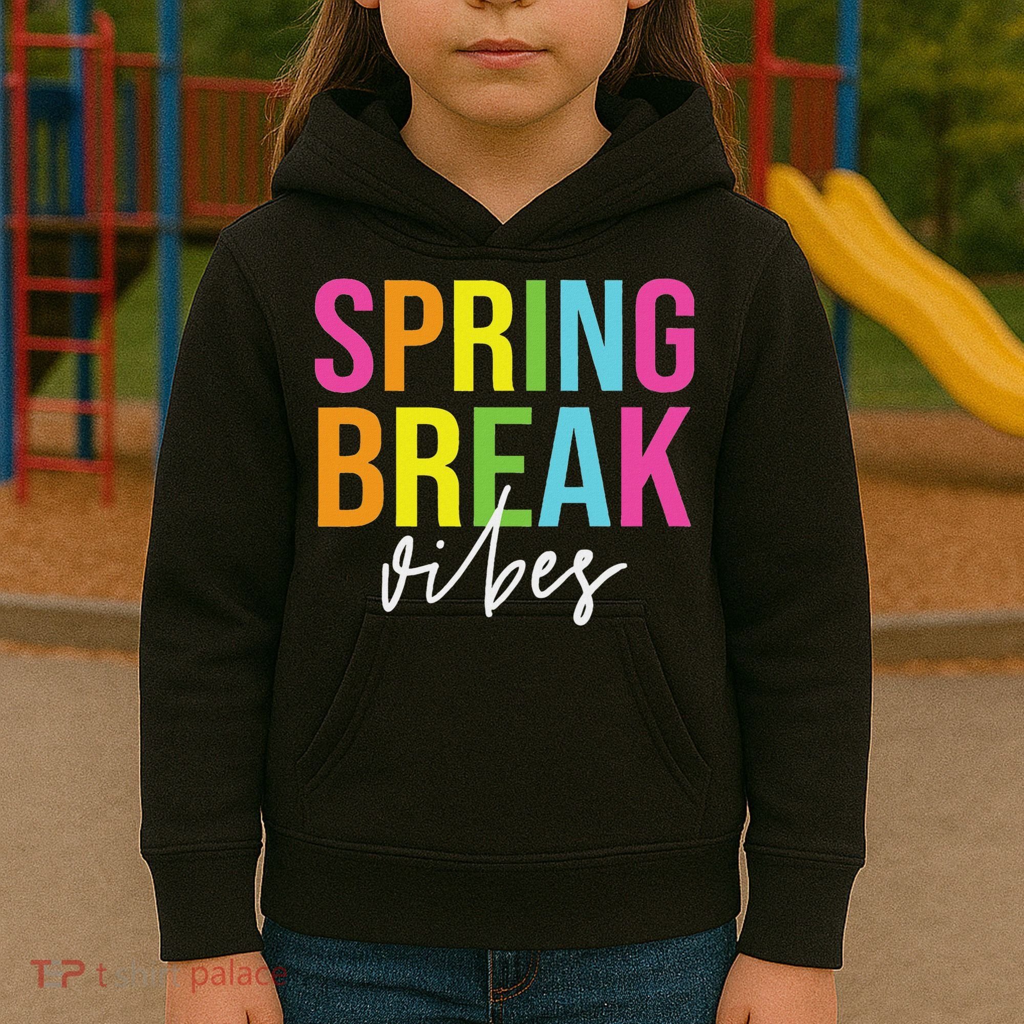 Spring Break Vibes Kids Hoodie