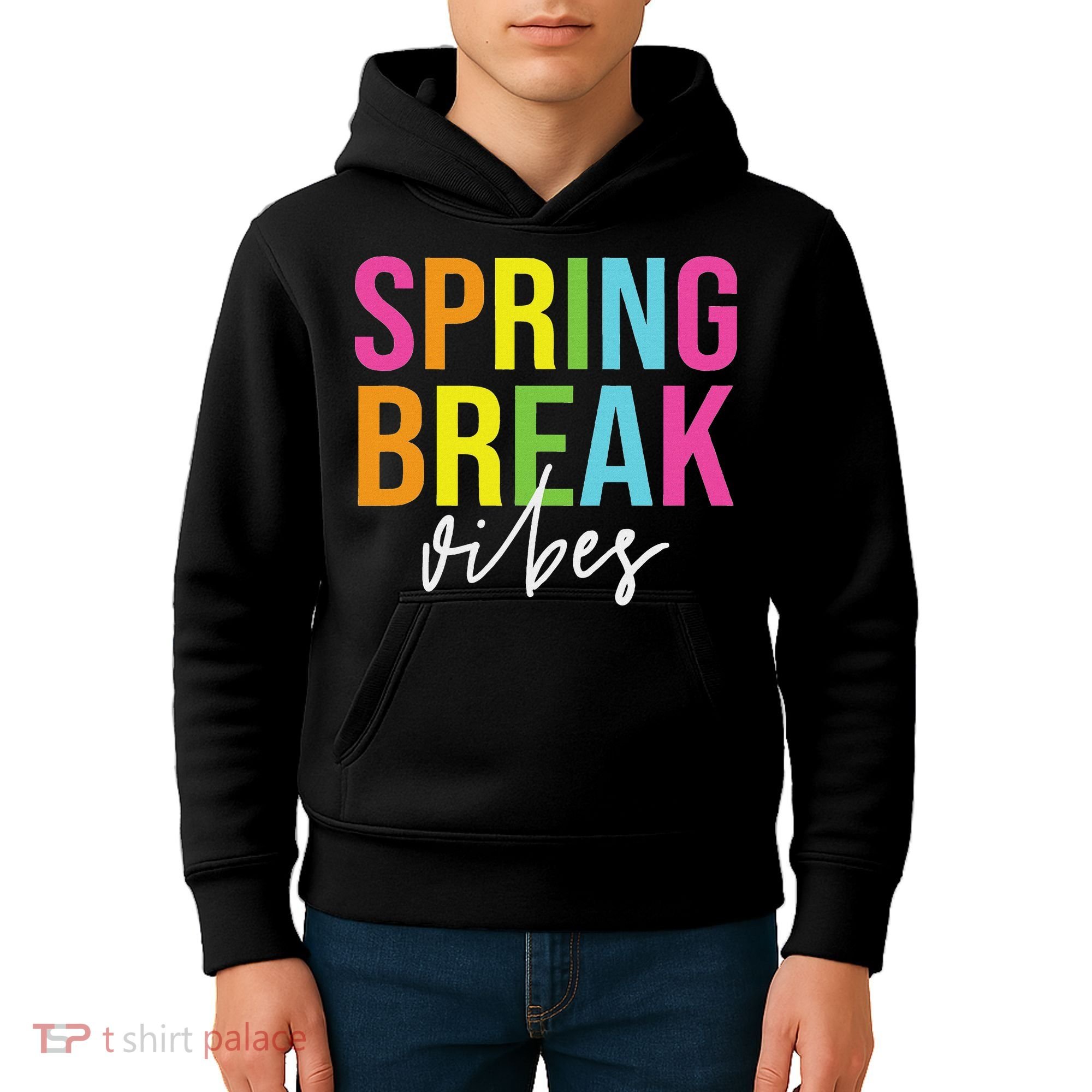 Spring Break Vibes Kids Hoodie