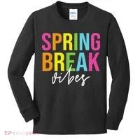 Spring Break Vibes Kids Long Sleeve Shirt thumb 0