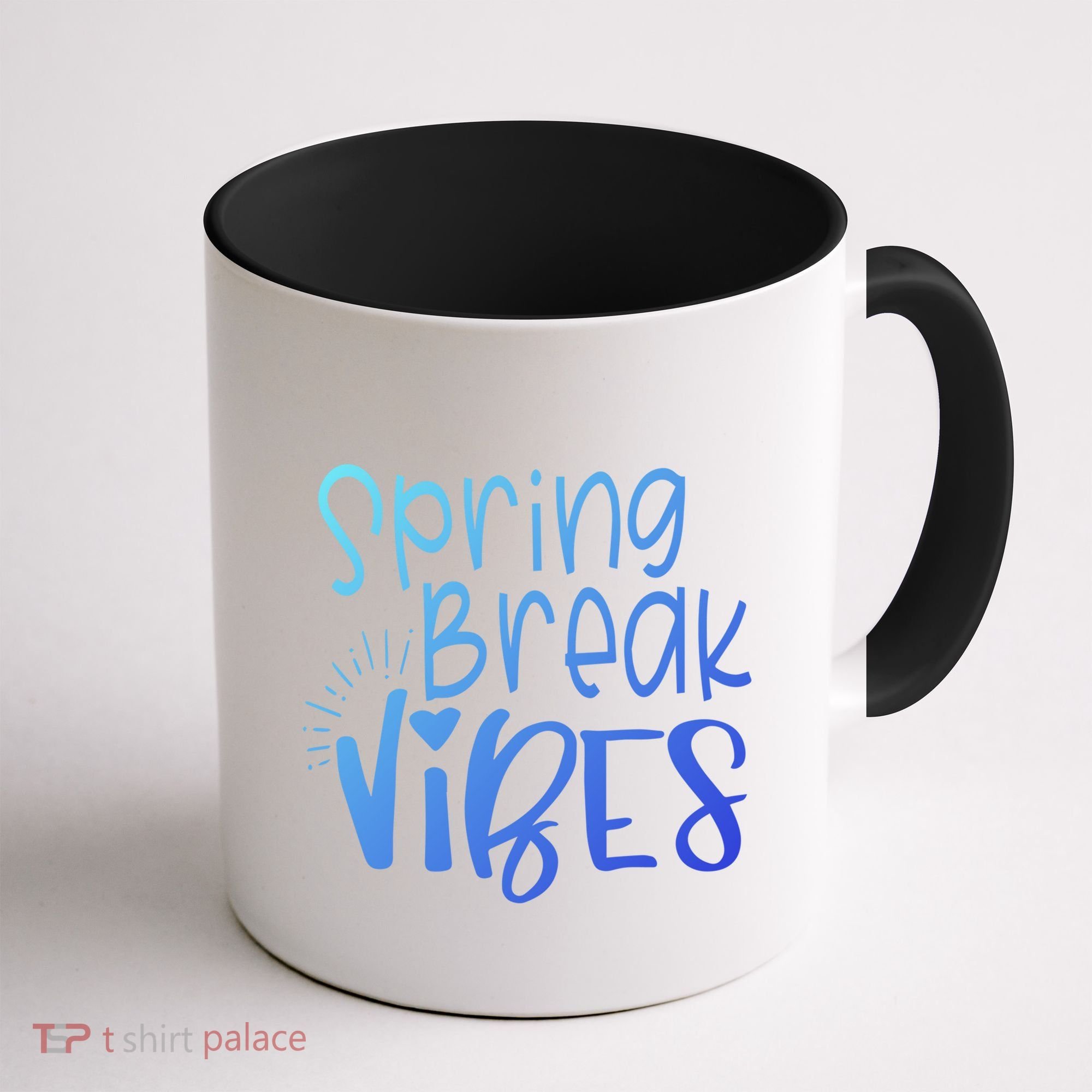 Spring Break Vibes Vacation Saying Fun In The Sun Gift Coffee Mug