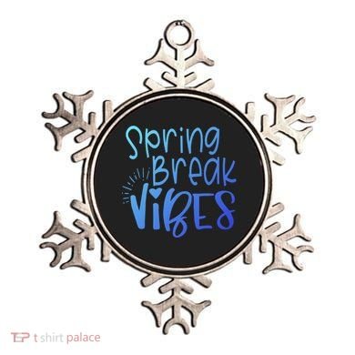 Spring Break Vibes Vacation Saying Fun In The Sun Gift Ornament
