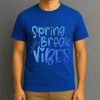 Spring Break Vibes Vacation Saying Fun In The Sun Gift T-Shirt thumb 3