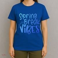 Spring Break Vibes Vacation Saying Fun In The Sun Gift T-Shirt thumb 4
