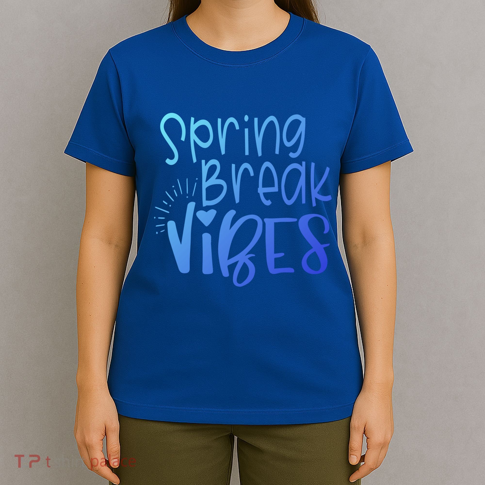 Spring Break Vibes Vacation Saying Fun In The Sun Gift T-Shirt