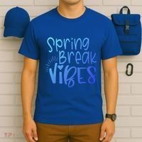 Spring Break Vibes Vacation Saying Fun In The Sun Gift T-Shirt thumb 6