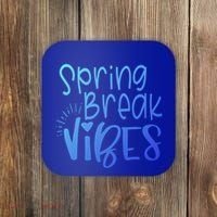 Spring Break Vibes Vacation Saying Fun In The Sun Gift Coaster thumb 0