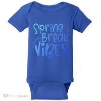 Spring Break Vibes Vacation Saying Fun In The Sun Gift Baby Bodysuit thumb 0