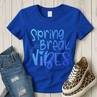 Spring Break Vibes Vacation Saying Fun In The Sun Gift Women's T-Shirt thumb 3