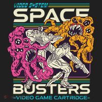 Space Busters Video Game Cartridge Beanie thumb 2