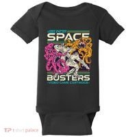 Space Busters Video Game Cartridge Baby Bodysuit thumb 0