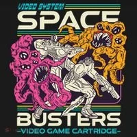Space Busters Video Game Cartridge Toddler Hoodie thumb 2