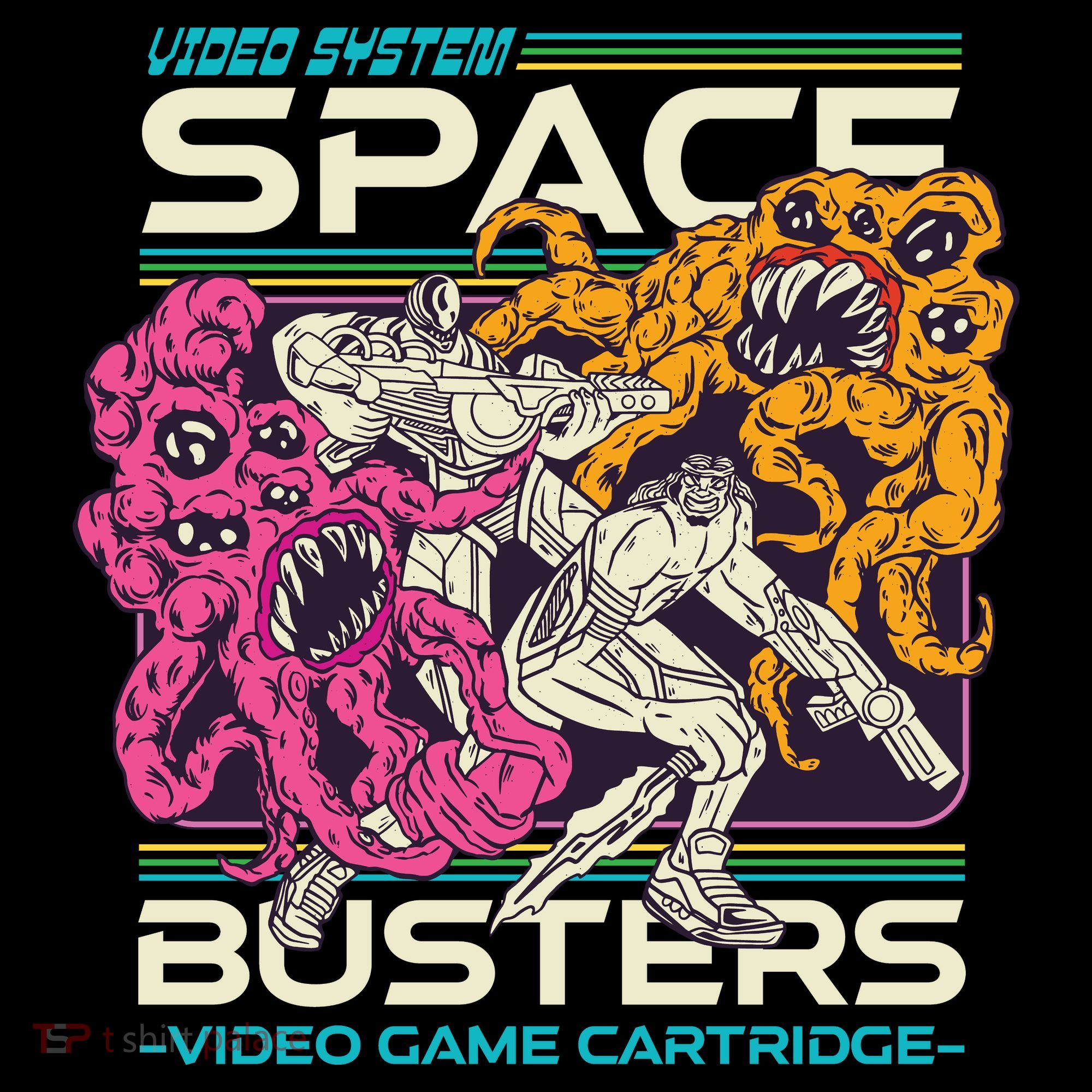 Space Busters Video Game Cartridge Visor