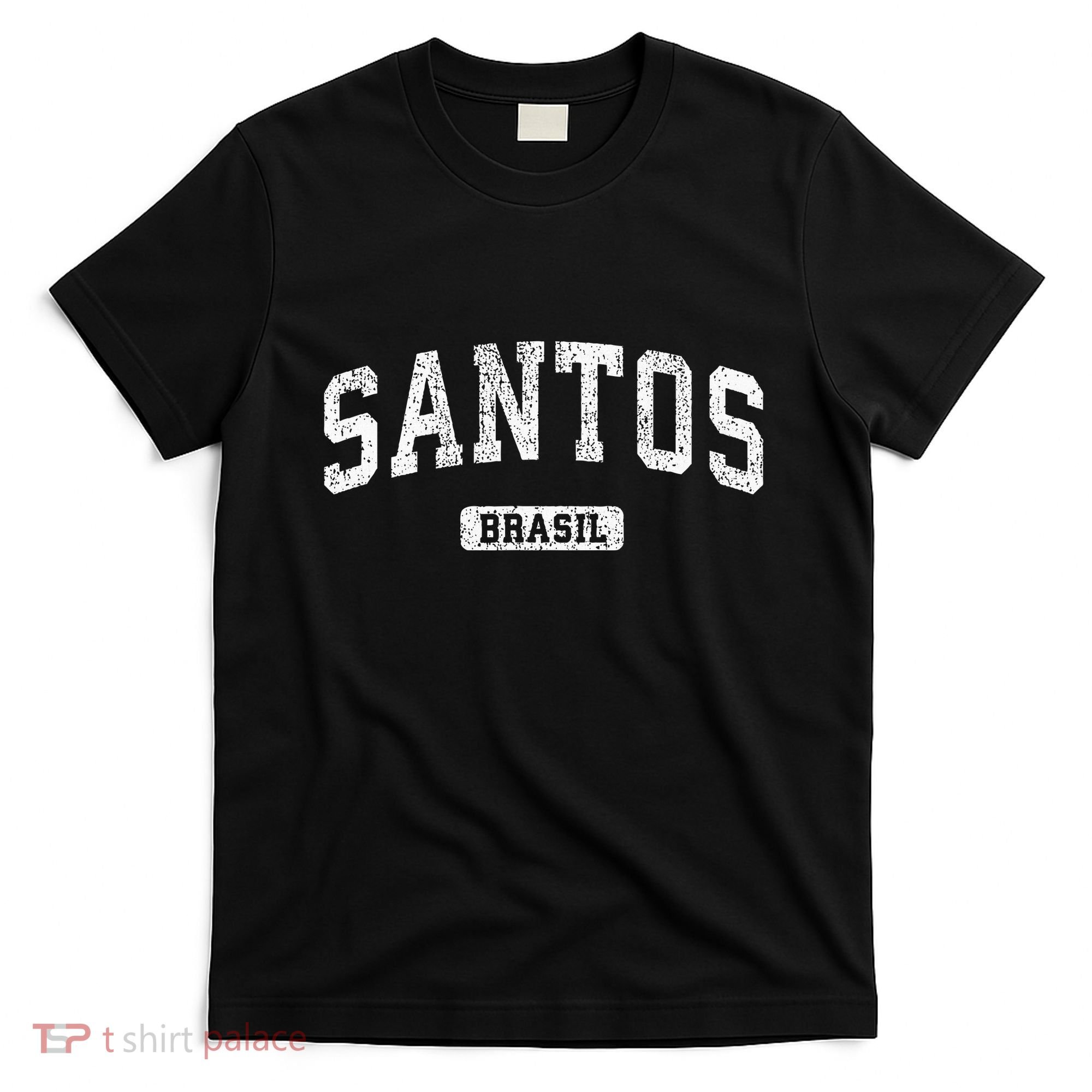 Santos Brazil Vintage Sports T-Shirt