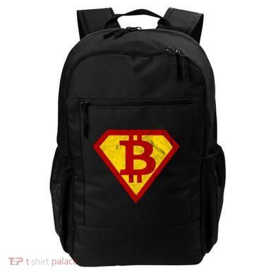 Super Bitcoin Vintage Backpack