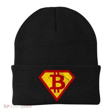 Super Bitcoin Vintage Beanie