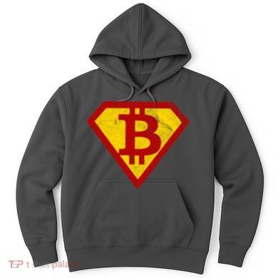 Super Bitcoin Vintage Hoodie
