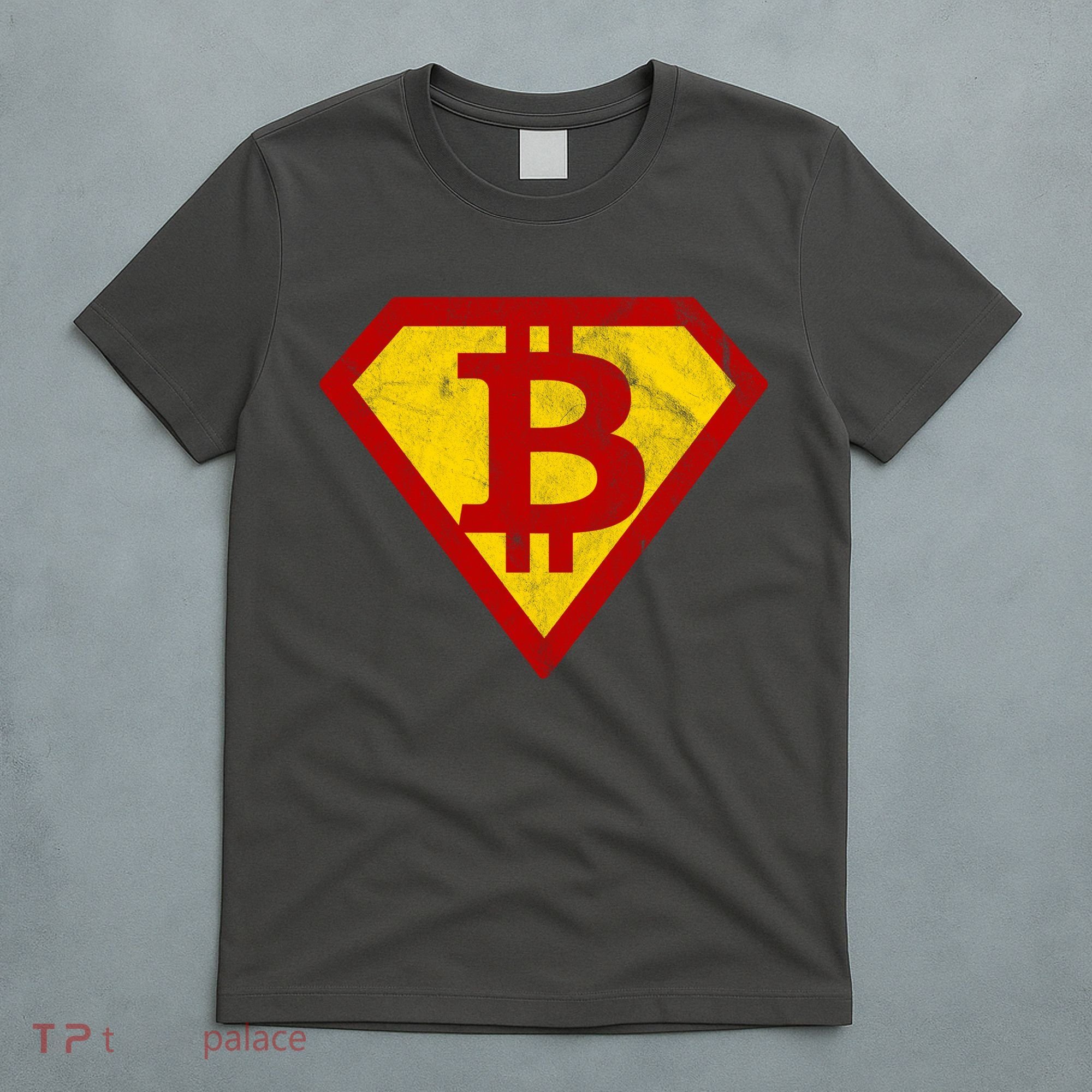 Super Bitcoin Vintage T-Shirt
