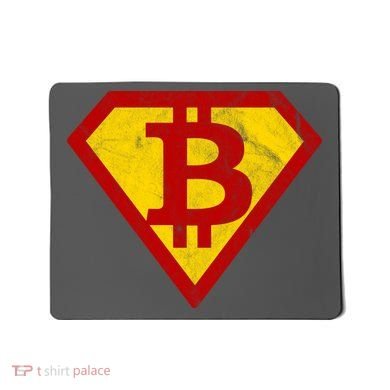 Super Bitcoin Vintage Mousepad