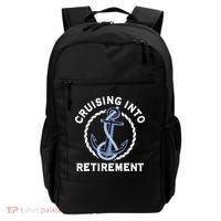 Sailing Boating Vacation Cruising Into Retirement Cruise Backpack thumb 0