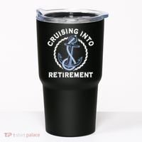 Sailing Boating Vacation Cruising Into Retirement Cruise Tumbler thumb 0