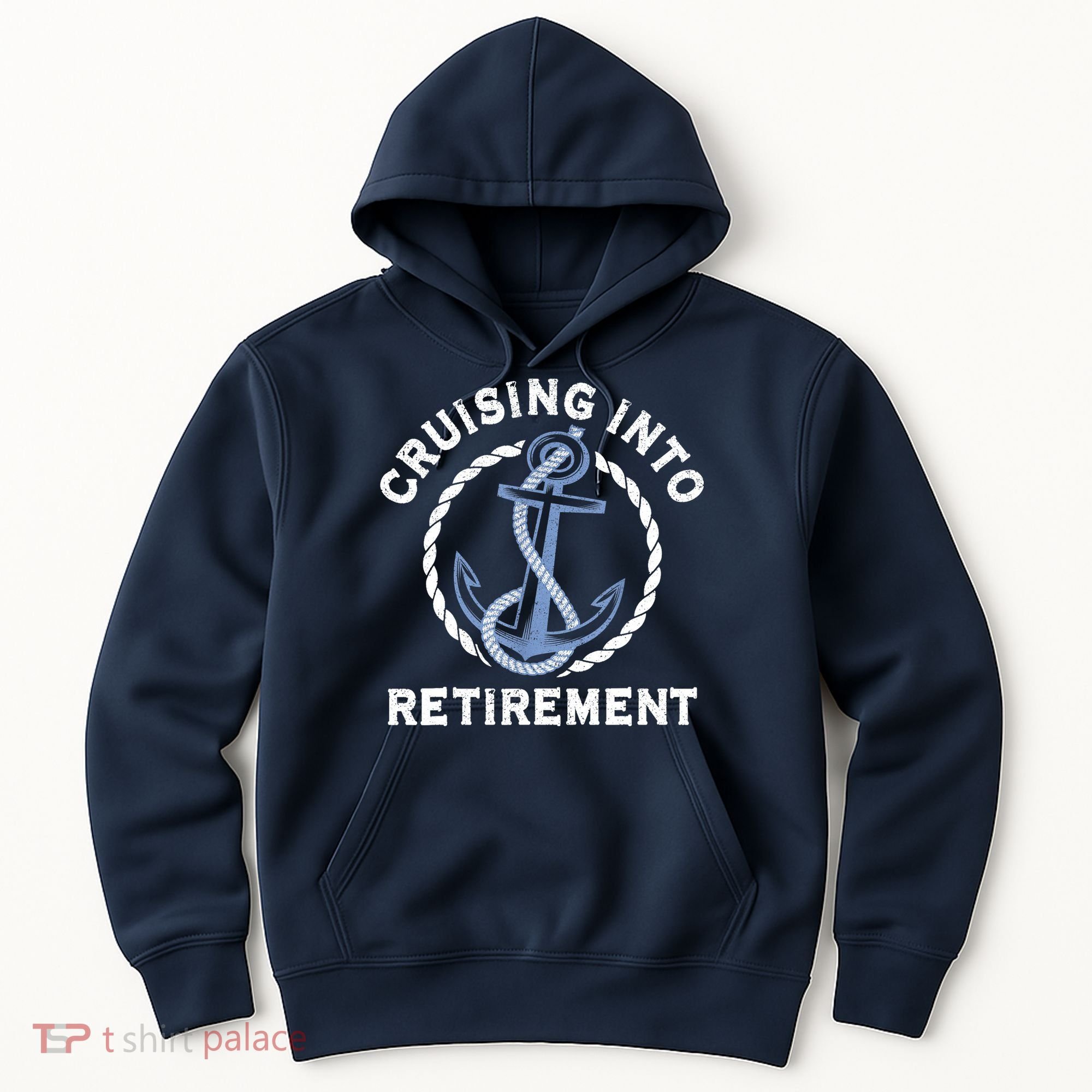 Sailing Boating Vacation Cruising Into Retirement Cruise Hoodie